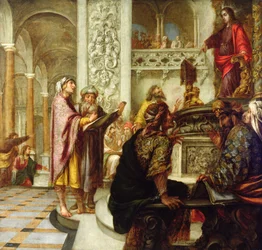 په معبد کې د مسیح تبلیغ، 1686 پولی
